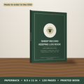Sheep Record Keeping Log Book – paperback