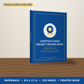 Livestock Show Project Record Book – paperback
