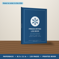 Freeze Drying Log Book – paperback