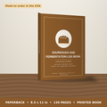 Sourdough and Fermentation Log Book – paperback